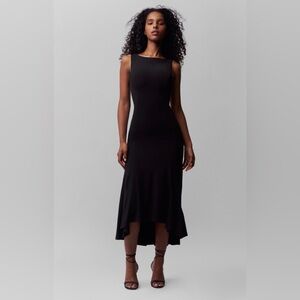 Danielle Guizio Black Daye midi dress